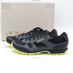 NEW Giro Gauge Cycling Shoes 7114368 Dark Shadow/Citron Green